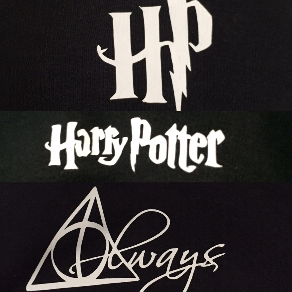 Last one! Harry Potter Graphic Hogwarts School Graphic Sweater Movie Always - Picture 7 of 8